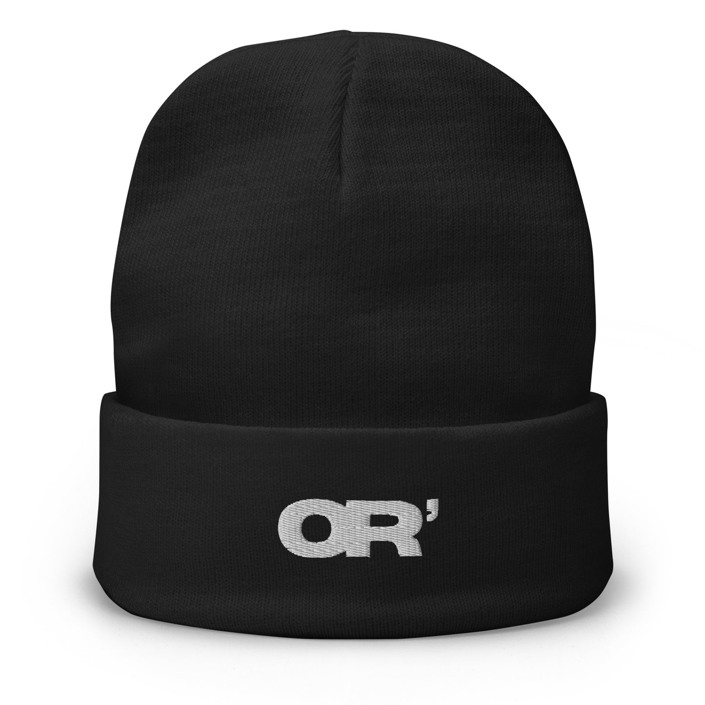 OR' Embroidered Beanie