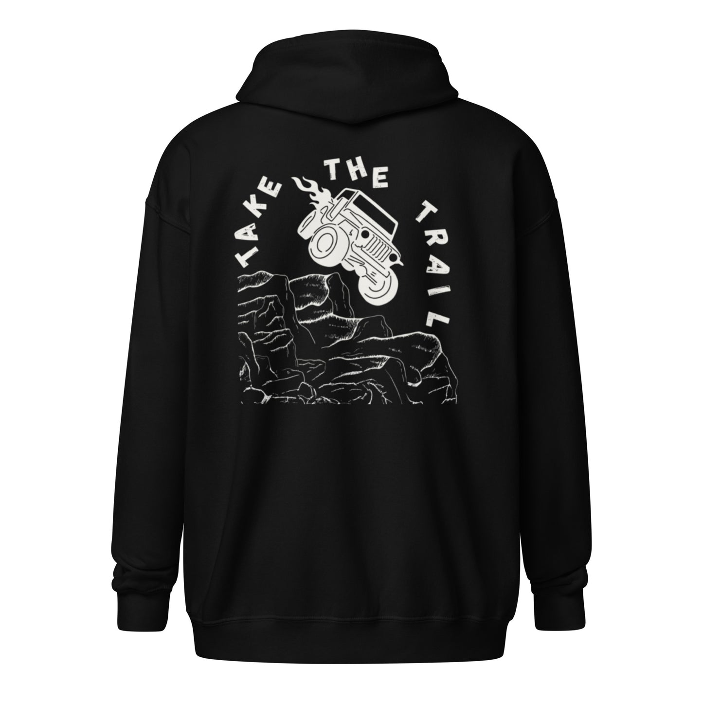 Take the Trail Zipped Hoodie